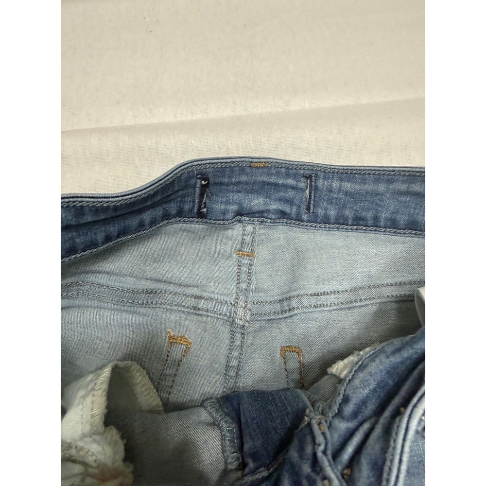 Hollister Women Blue Flare Jeans Medium Wash Denim Size 00 x 30 Inseam - Picture 6 of 6